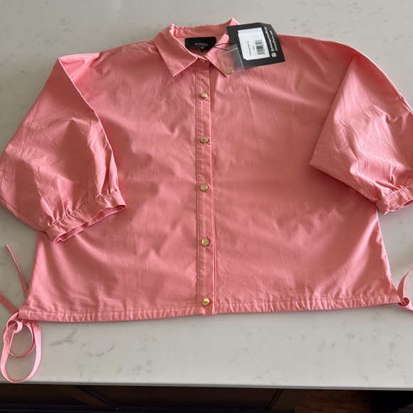 Aleeza Paris Designer Women’s Blouse Pink - Picture 12 of 13